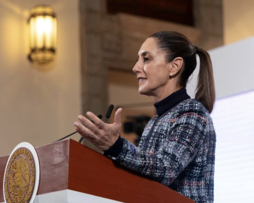 “NO HAY PRUEBAS, SOLO DICHOS, SOBRE LAVADO DE DINERO EN BANCOS MEXICANOS”: SHEINBAUM